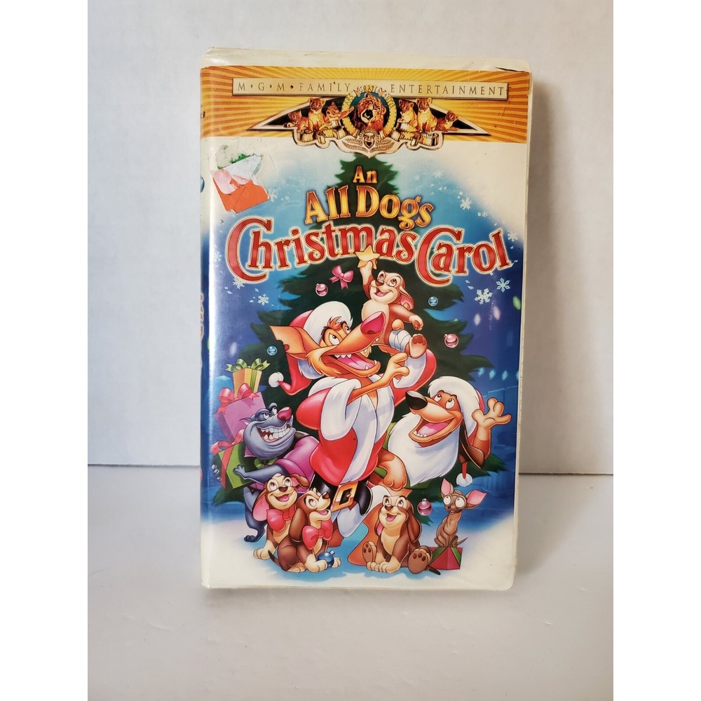 All Dogs Christmas Carol (VHS, 1998)